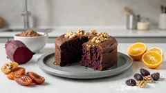 Saftiger Schokokuchen mit roter Bete: einfaches Rezept ohne Eier und Milch