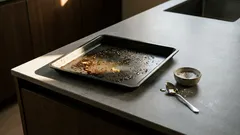 Backblech reinigen ohne Schrubben: der Salz-und-Öl-Trick, der wirklich Zeit spart