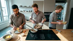 Schichtsalat „Callas“: das Buffet-Rezept mit Käseblüten, das sofort alle Blicke zieht