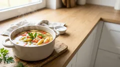 Kartoffelklößchen in Hühnerbrühe: simples Rezept für eine gemütliche Suppe