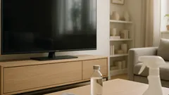 Fernseher reinigen ohne Schlieren: die sichere 4-Schritte-Routine für LCD, LED und OLED