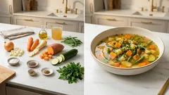 Gemüseeintopf mit Süßkartoffel & Zucchini – mild, sättigend und einfach