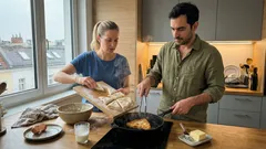 Kefir-Fladen aus der Pfanne: schnelles Rezept für weiche Dreiecke zum Frühstück